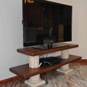 TV stand and libraries